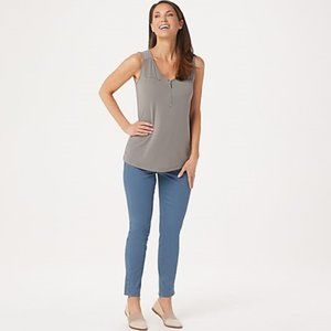 *NWOT Martha Stewart French Blue Denim Ankle Jeans